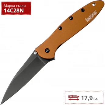 Нож KERSHAW 1660BRZBLK LEEK